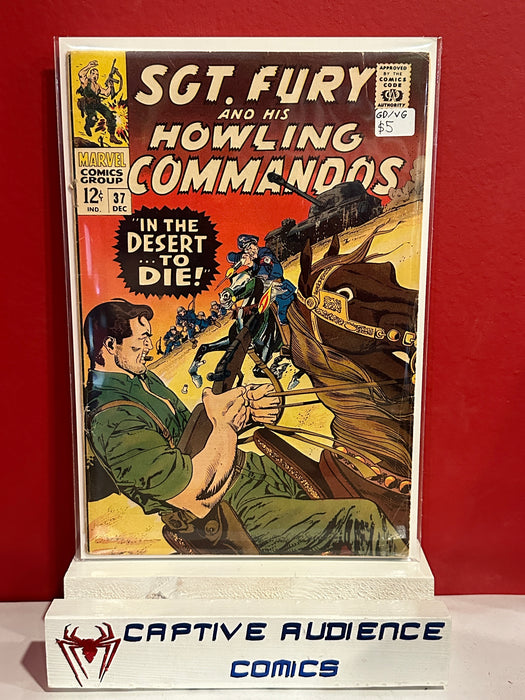 Sgt. Fury and His Howling Commandos #37 - GD/VG