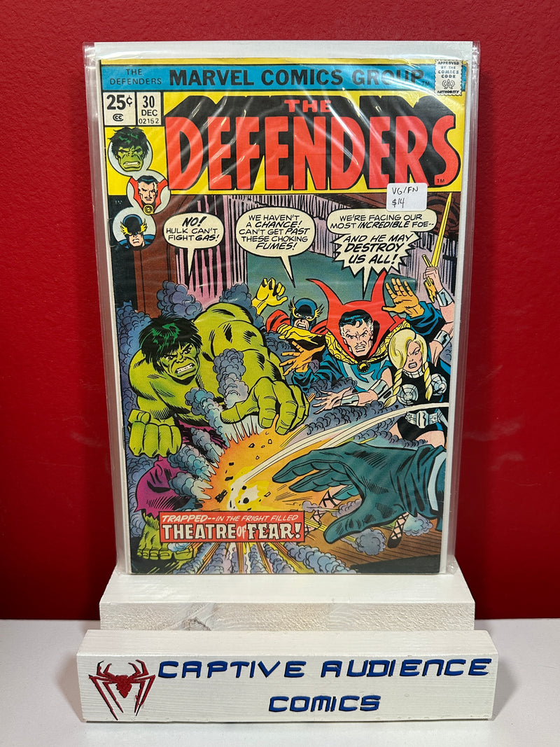 Defenders, The Vol. 1 #30 - VG/FN