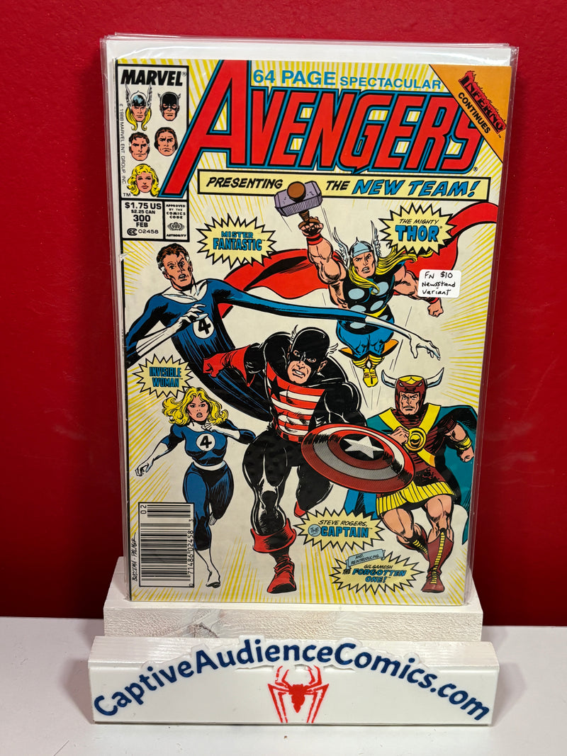 Avengers, The Vol. 1 #300 - Newsstand Variant - FN