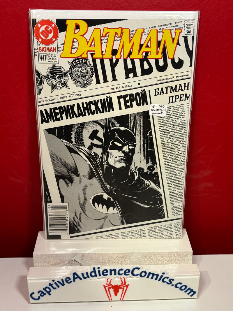 Batman, Vol. 1 #447 - Newsstand Variant - VF-