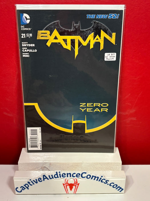 Batman, Vol. 2 #21 - 1st Duke Thomas - VF
