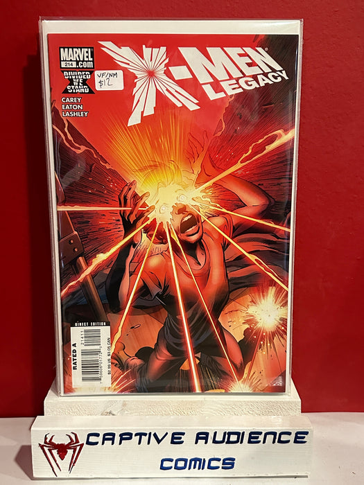 X-Men: Legacy, Vol. 1 #214 - VF/NM