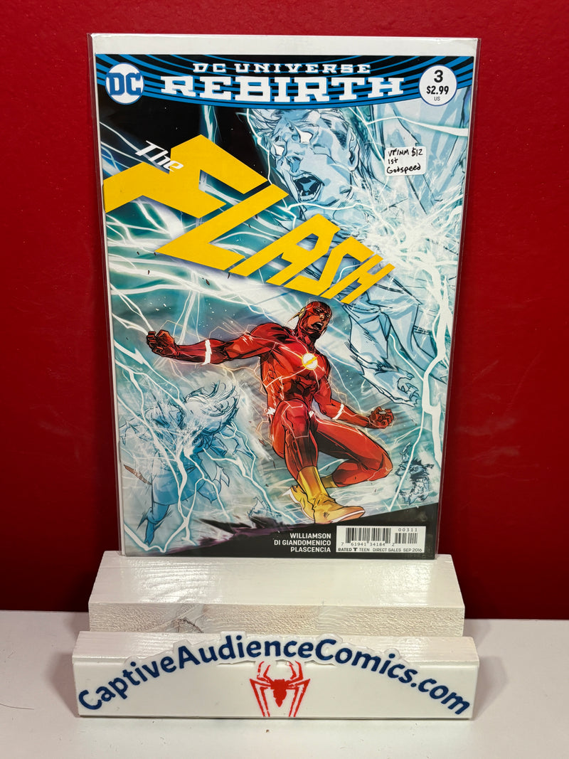 Flash, Vol. 5 #3 - 1st Godspeed - VF/NM