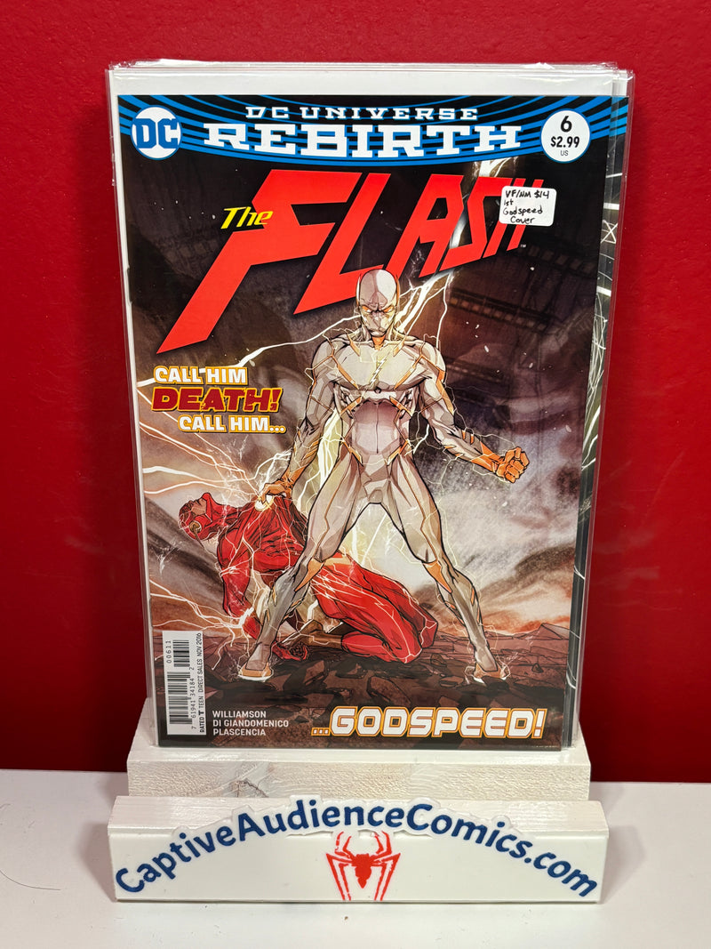 Flash, Vol. 5 #6 - 1st Godspeed Cover - VF/NM