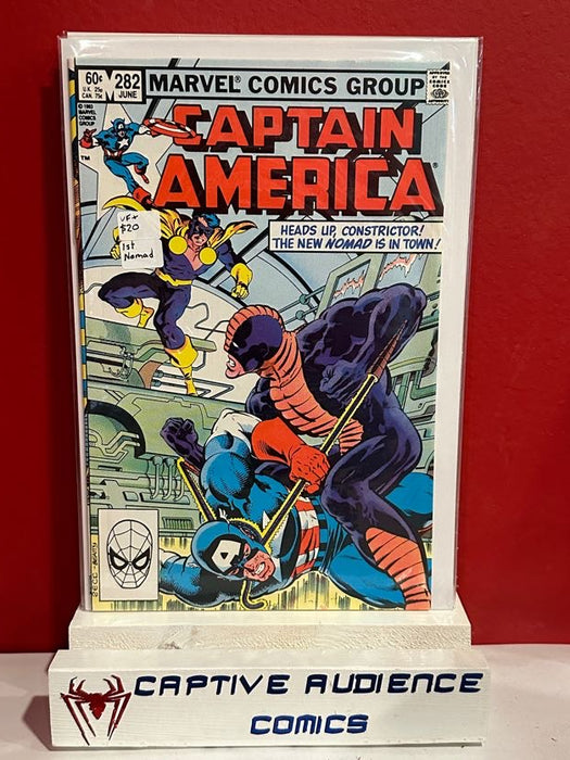 Captain America, Vol. 1 #282 - 1st Nomad - VF+