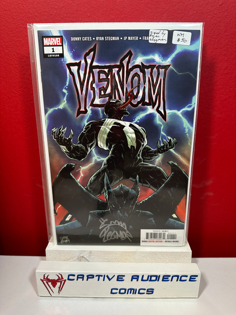 Venom, Vol. 4 #1 - Signed by Ryan Stegman - NM