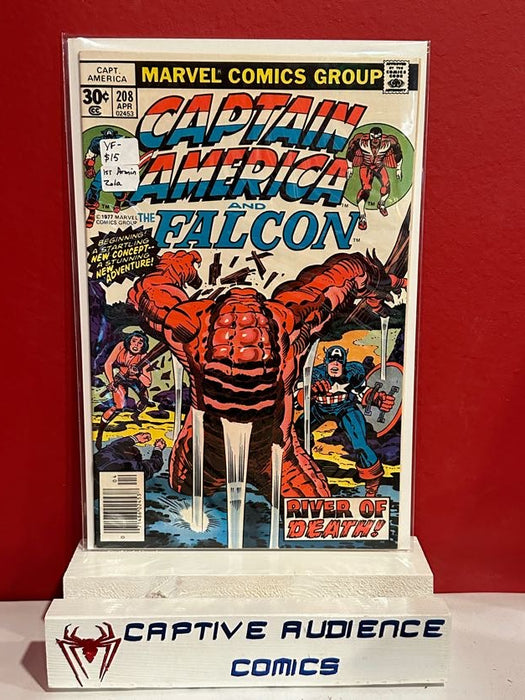 Captain America, Vol. 1 #208 - 1st Armin Zola - VF-