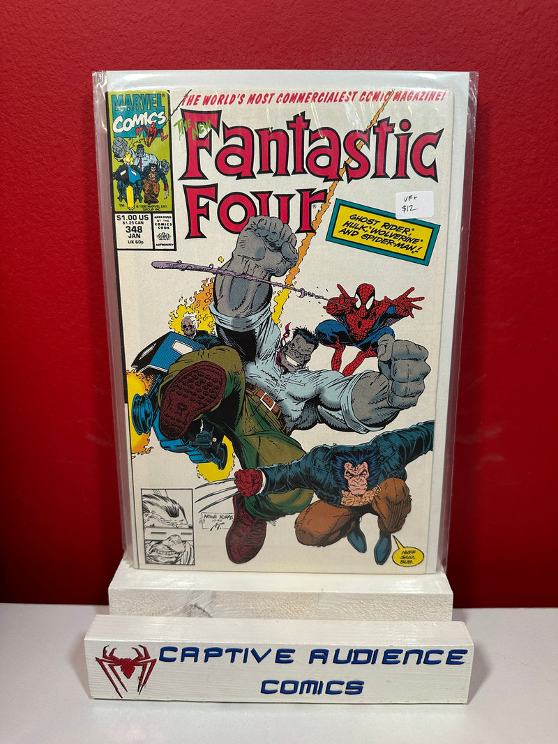 Fantastic Four, Vol. 1 #348 - VF+