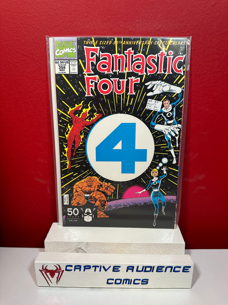 Fantastic Four, Vol. 1 #358 - Marvels First Die-Cut Cover - NM