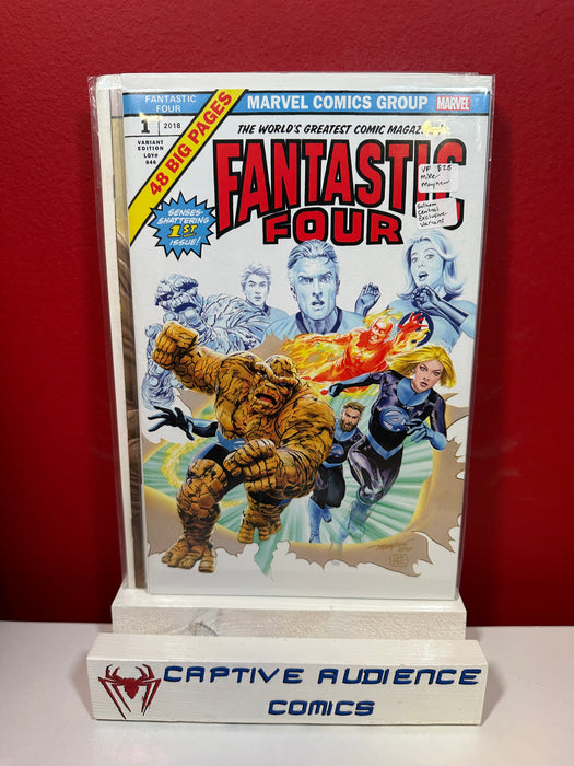 Fantastic Four, Vol. 6 #1 - Mike Mayhew Gotham Central Exclusive Variant - VF