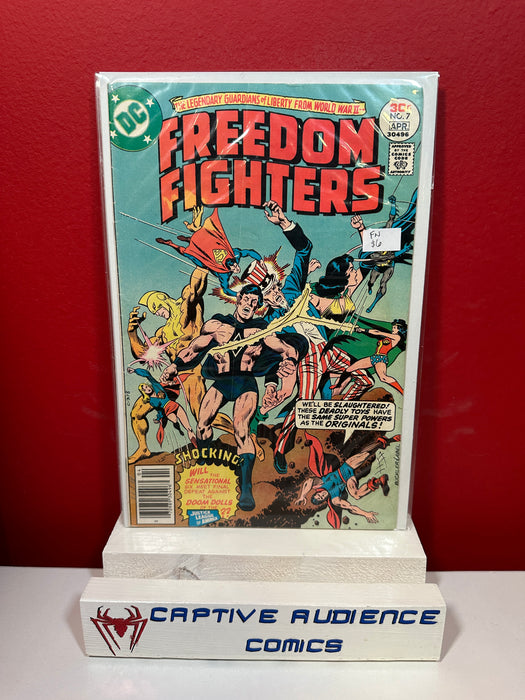 Freedom Fighters, Vol. 1 #7 - FN