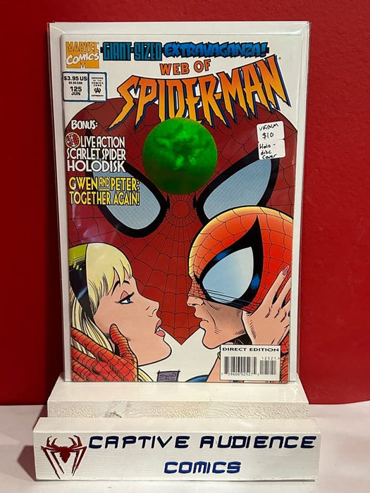 Web of Spider-Man, Vol. 1 #125 - Holo-disc Cover - VF/NM