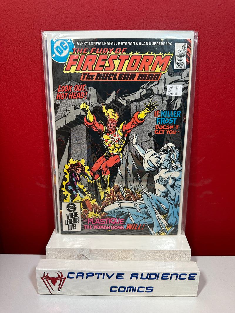 Firestorm, the Nuclear Man, Vol. 2 #35 - 1st Weasel - VF