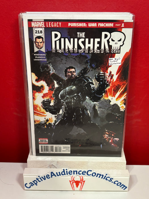 Punisher, The Vol. 11 #218 - Punisher War Variant - NM
