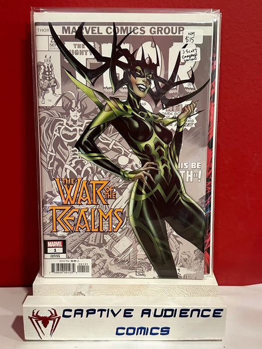 War of the Realms #1 - J. Scott Campbell Variant - NM