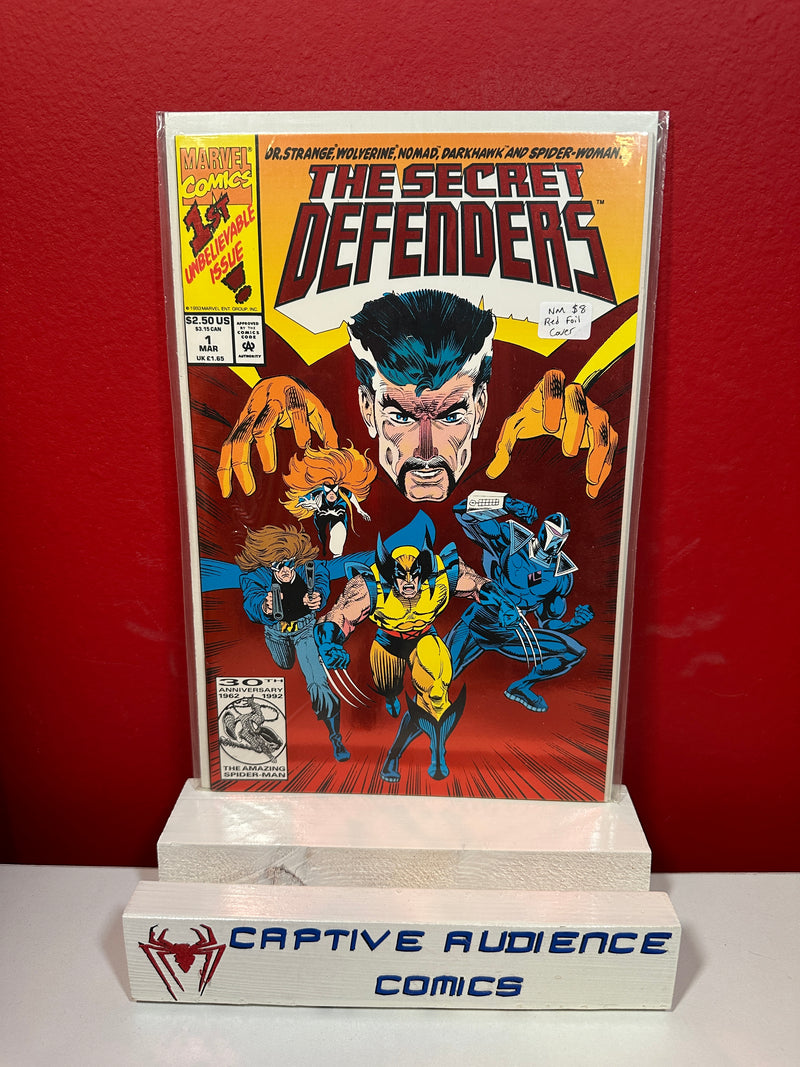 Secret Defenders, The #1 - Red Foil Cover - NM