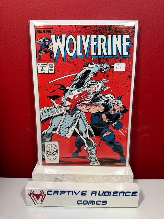 Wolverine, Vol. 2 #2 - VF