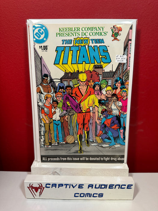 New Teen Titans (President's Drug Awareness Campaign), The #1 - Price Variant - VF