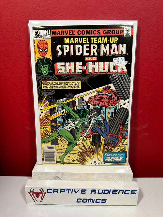Marvel Team-Up, Vol. 1 #107 - Newsstand Variant - FN/VF