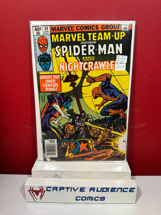 Marvel Team-Up, Vol. 1 #89 - Newsstand Variant - 1st Cutthroat - FN