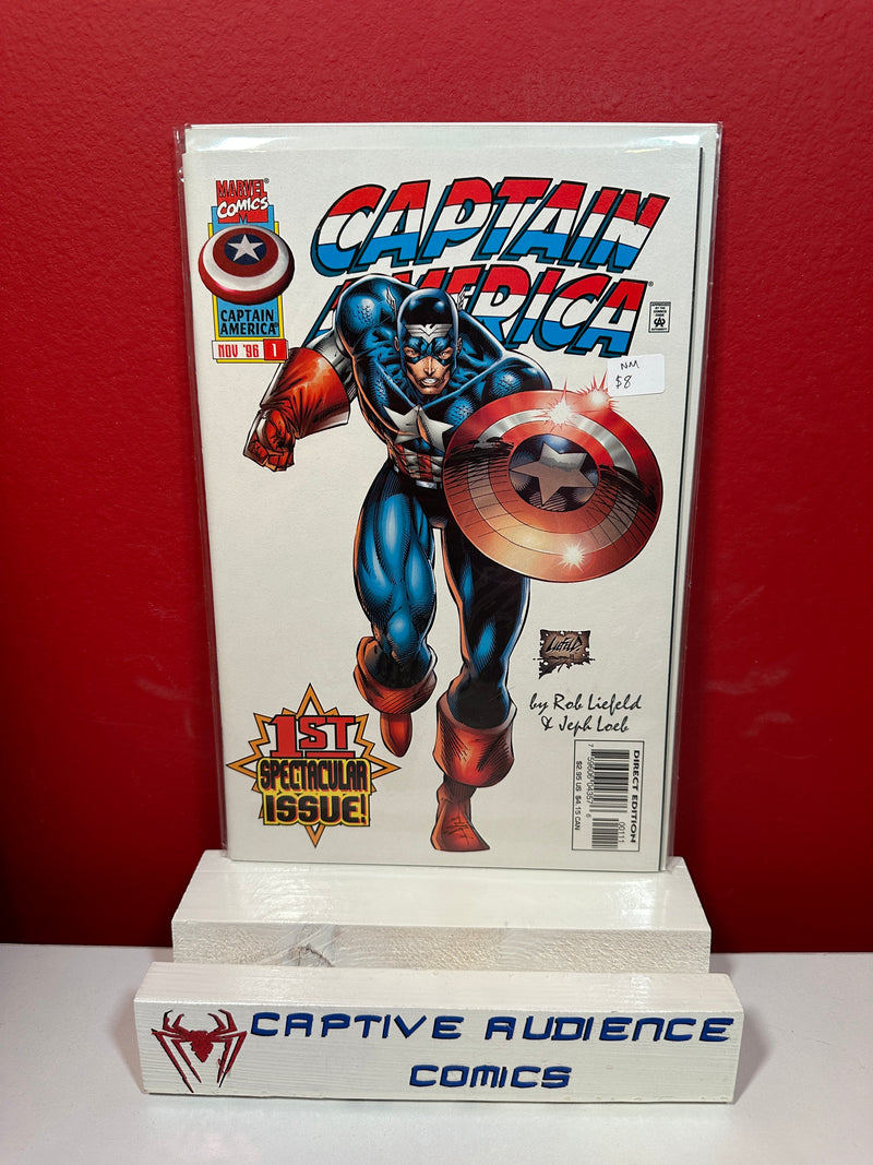 Captain America, Vol. 2 #1 - NM