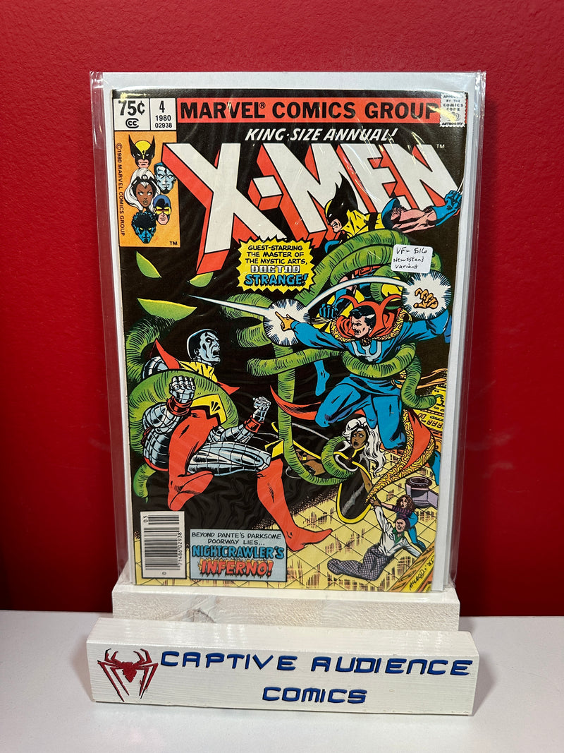 Uncanny X-Men, The Vol. 1 Annual #4 - Newsstand Variant - VF-