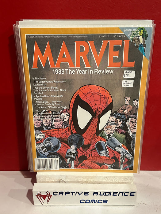 Marvel 1989 The Year in Review - Todd McFarlane Cover - VF/NM