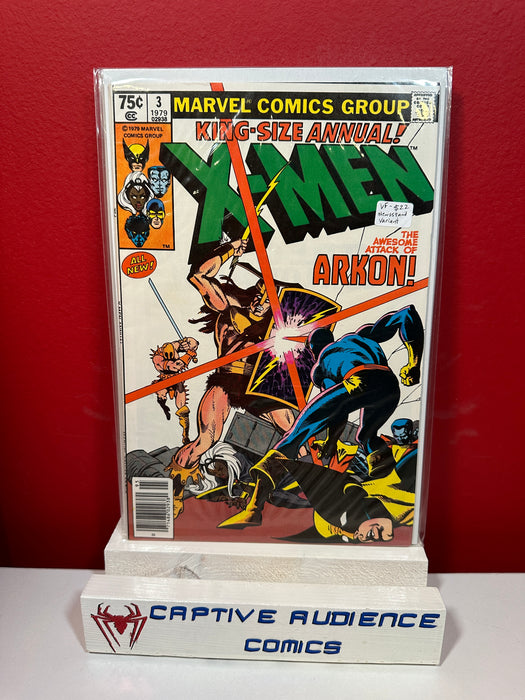 Uncanny X-Men, The Vol. 1 Annual #3 - Newsstand Variant - VF-