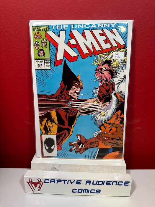 Uncanny X-Men, Vol. 1 #222 - VF-