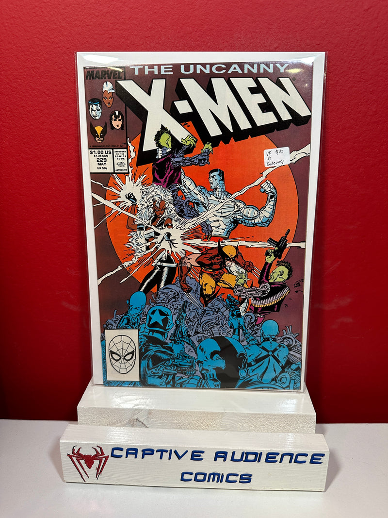 Uncanny X-Men, Vol. 1 #229 - 1st Gateway - VF