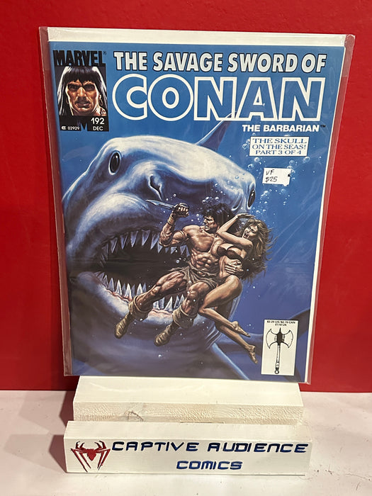 Savage Sword of Conan #192 - VF