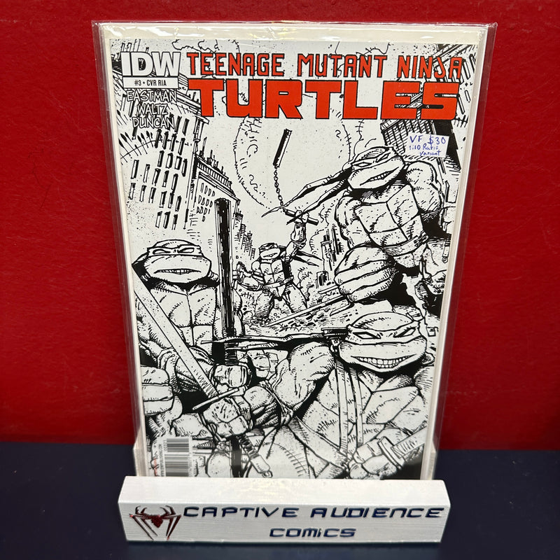 Teenage Mutant Ninja Turtles, Vol. 5 #3 -  1:10 Ratio Variant - VF