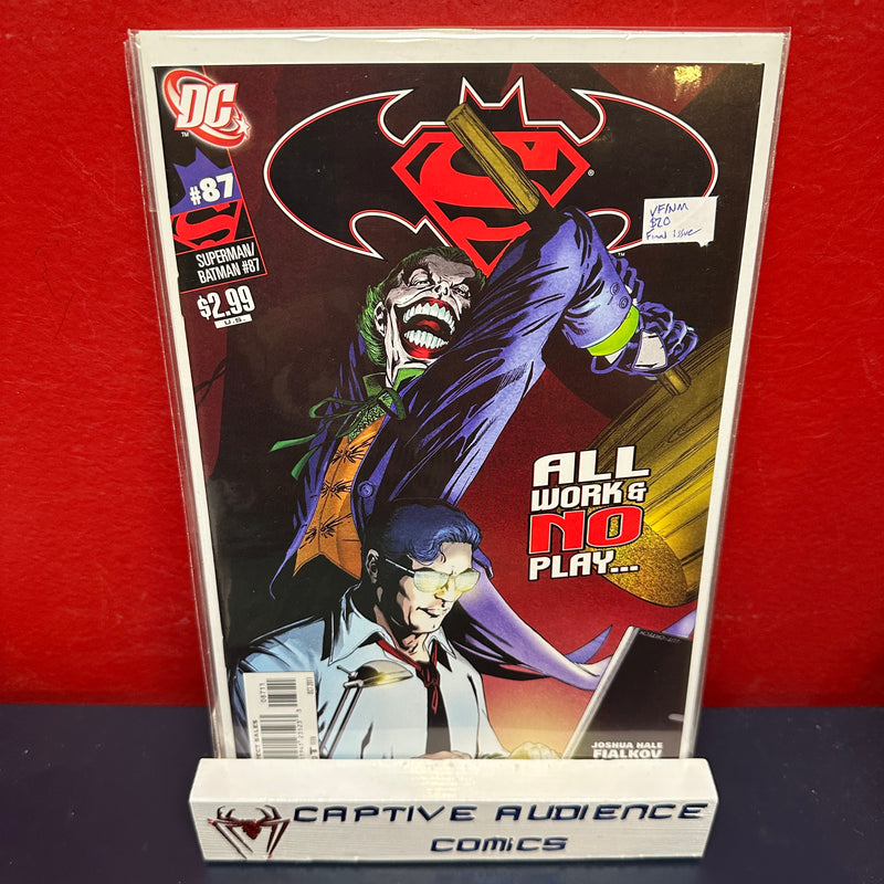 Superman / Batman #87 - Final Issue - VF/NM