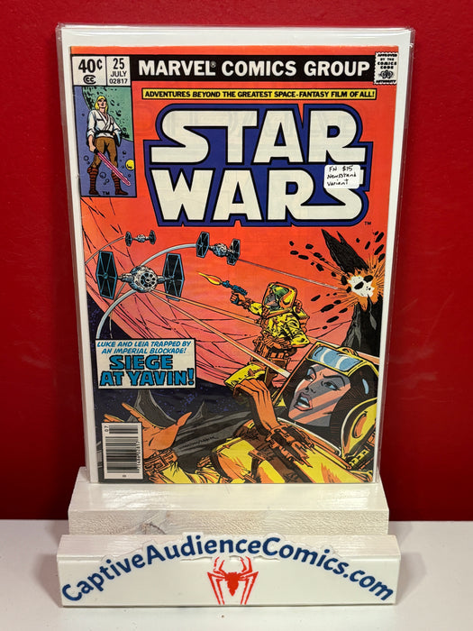 Star Wars, Vol. 1 #25 - Newsstand Variant - FN