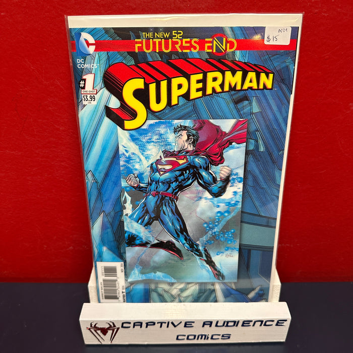 Superman: Futures End #1 - 3D Lenticular Cover - NM