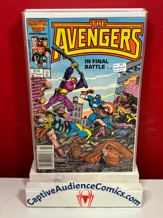 The Avengers, Vol. 1 #277 - Newsstand Variant - FN-