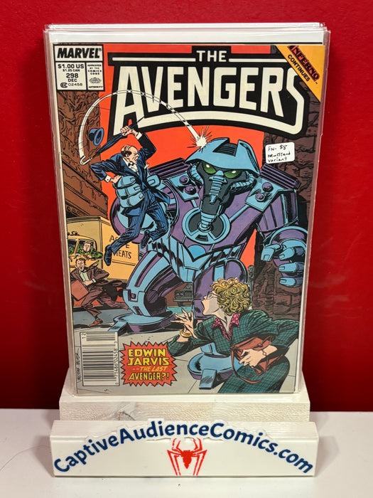 The Avengers, Vol. 1 #298 - Newsstand Variant - FN-