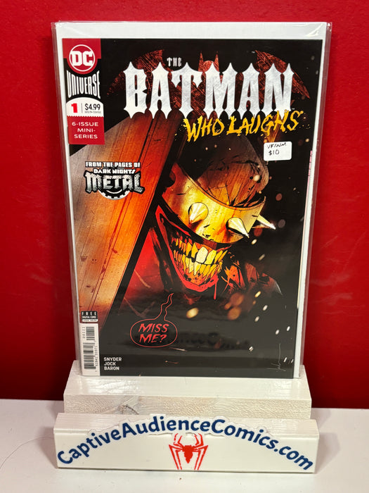 The Batman Who Laughs #1 - VF/NM