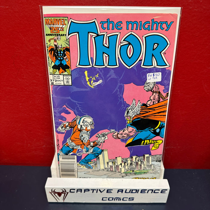 Thor, Vol. 1 #372 - 1st TVA - FN