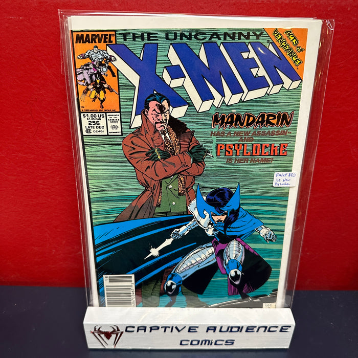 Uncanny X-Men, Vol. 1 #256 - 1st New Psylocke - FN/VF