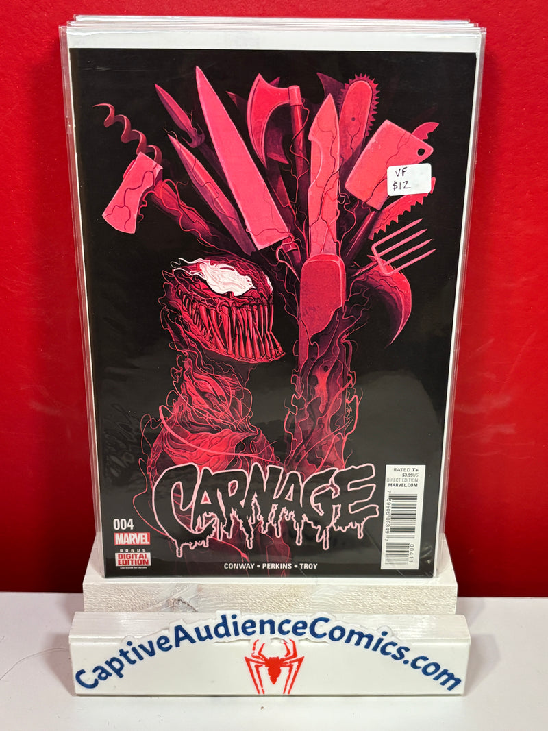 Carnage, Vol. 2 #4 - VF
