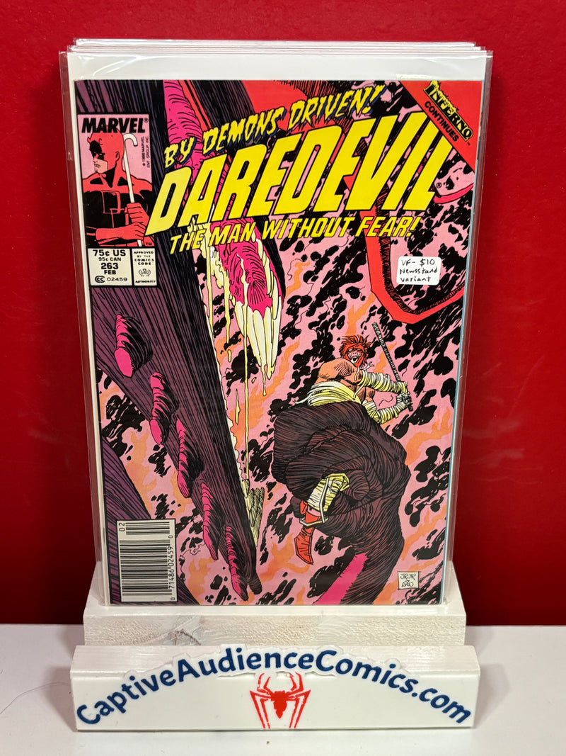 Daredevil, Vol. 1 #263 - Newsstand Variant - VF-