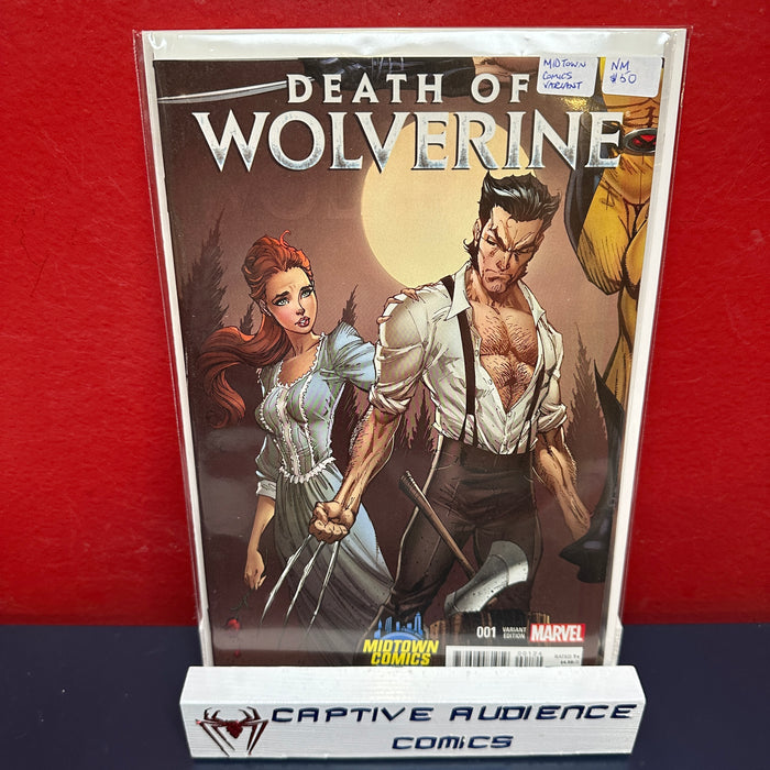 Death of Wolverine #1 - Midtown Comics Variant - NM