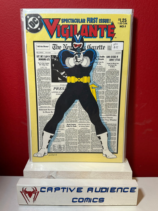 Vigilante, Vol. 1 #1 - VF+