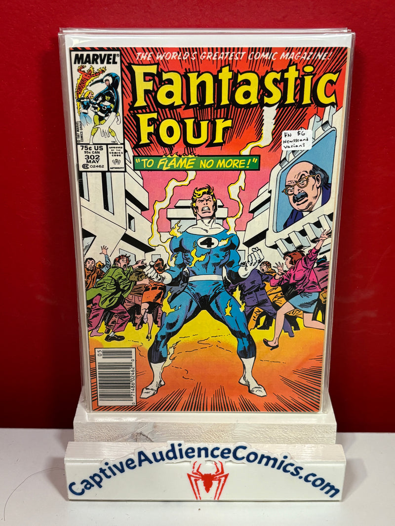 Fantastic Four, Vol. 1 #302 - Newsstand Variant - FN