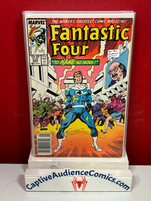 Fantastic Four, Vol. 1 #302 - Newsstand Variant - FN