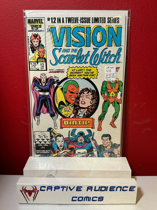 Vision and the Scarlet Witch, Vol. 1 #12 - Birth of Scarlet Within Twins - VF/NM