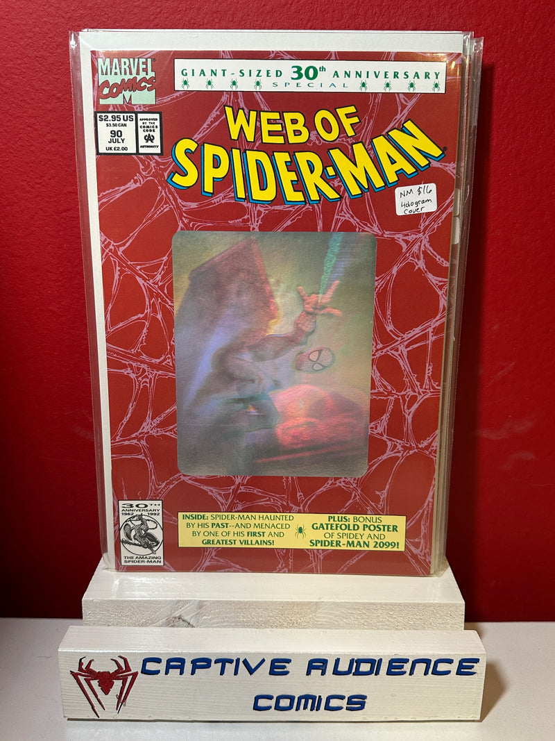 Web of Spider-Man, Vol. 1 #90 - Hologram Cover - NM