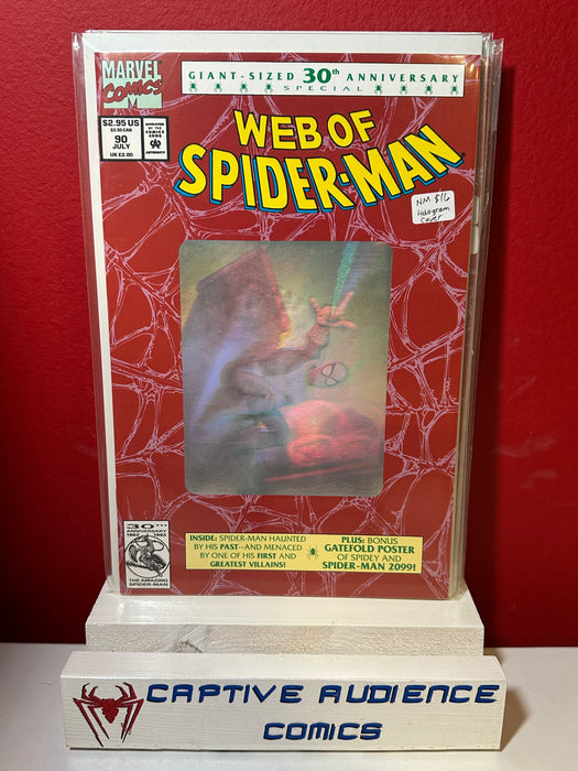 Web of Spider-Man, Vol. 1 #90 - Hologram Cover - NM