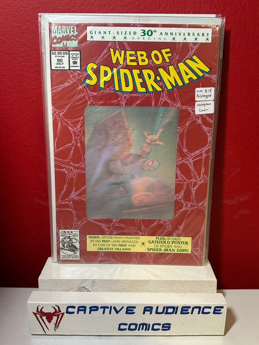 Web of Spider-Man, Vol. 1 #90 - Hologram Cover - Polybagged - NM